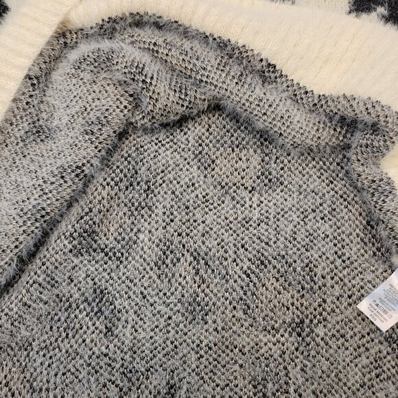 Maronie Soft Baggy Oversized Cheetah Sweater Leopard Animal Print - Picture 8 of 11